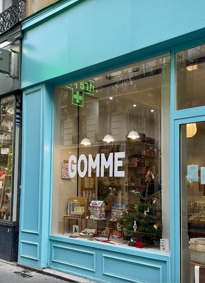 Gomme, Papeterie à Paris 10